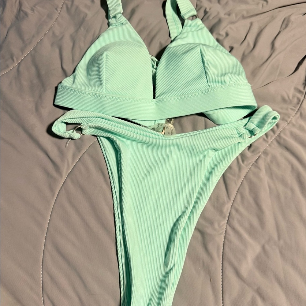 Mint Green Bikini Set size small